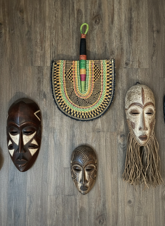 Woven African Fan – 25