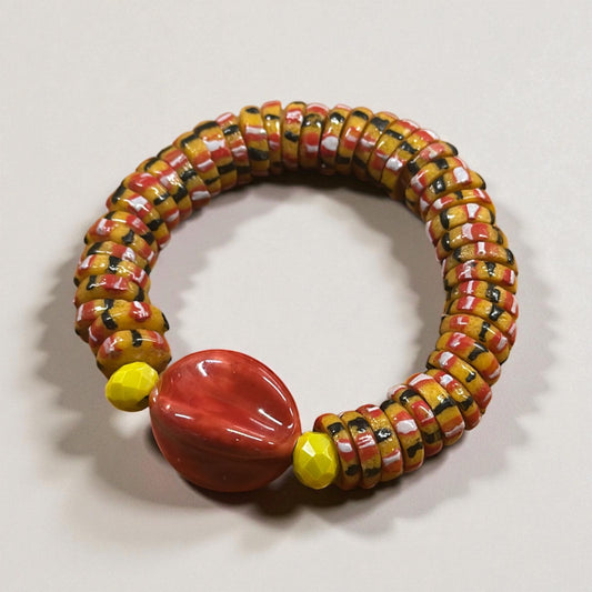 ❤️ “Crimson Bloom” Bracelet