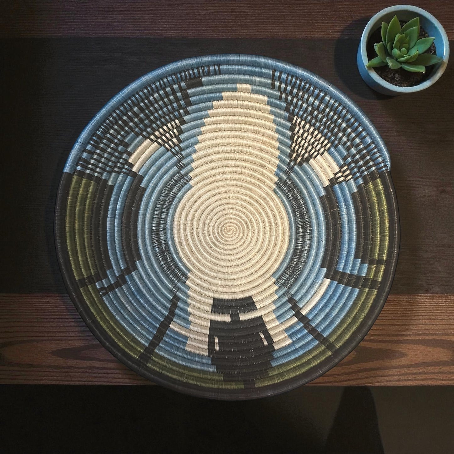 🌙 Forest Spirit Woven Basket