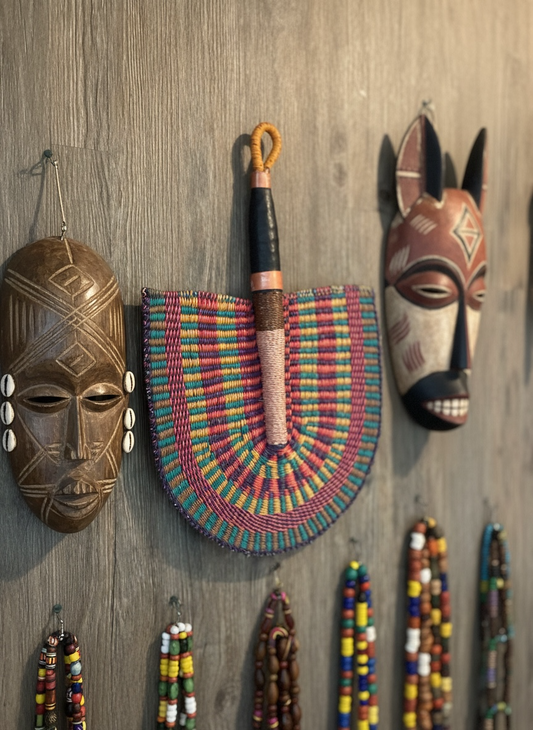 Woven African Fan – 56