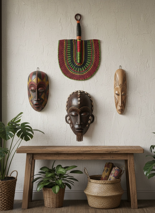 Woven African Fan – 31
