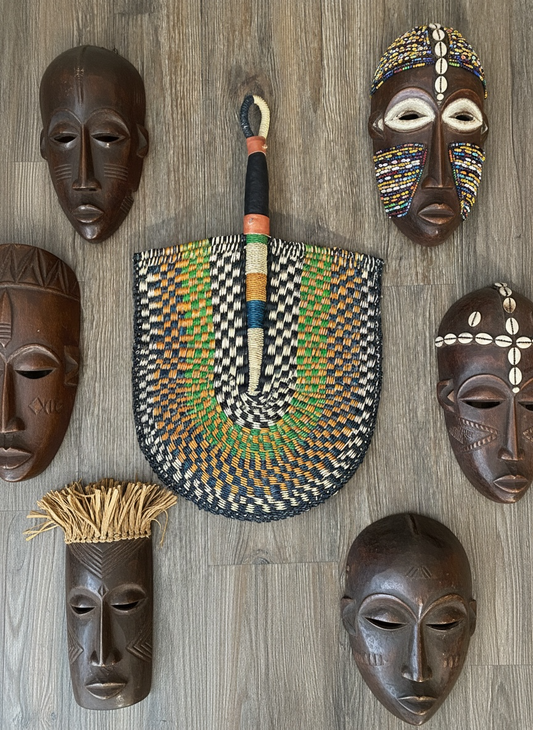 Woven African Fan – 38
