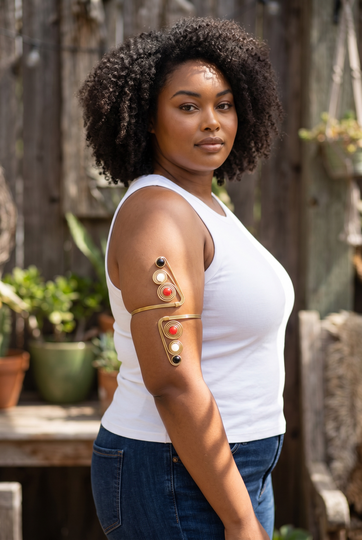 Crimson Eclipse Arm Cuff