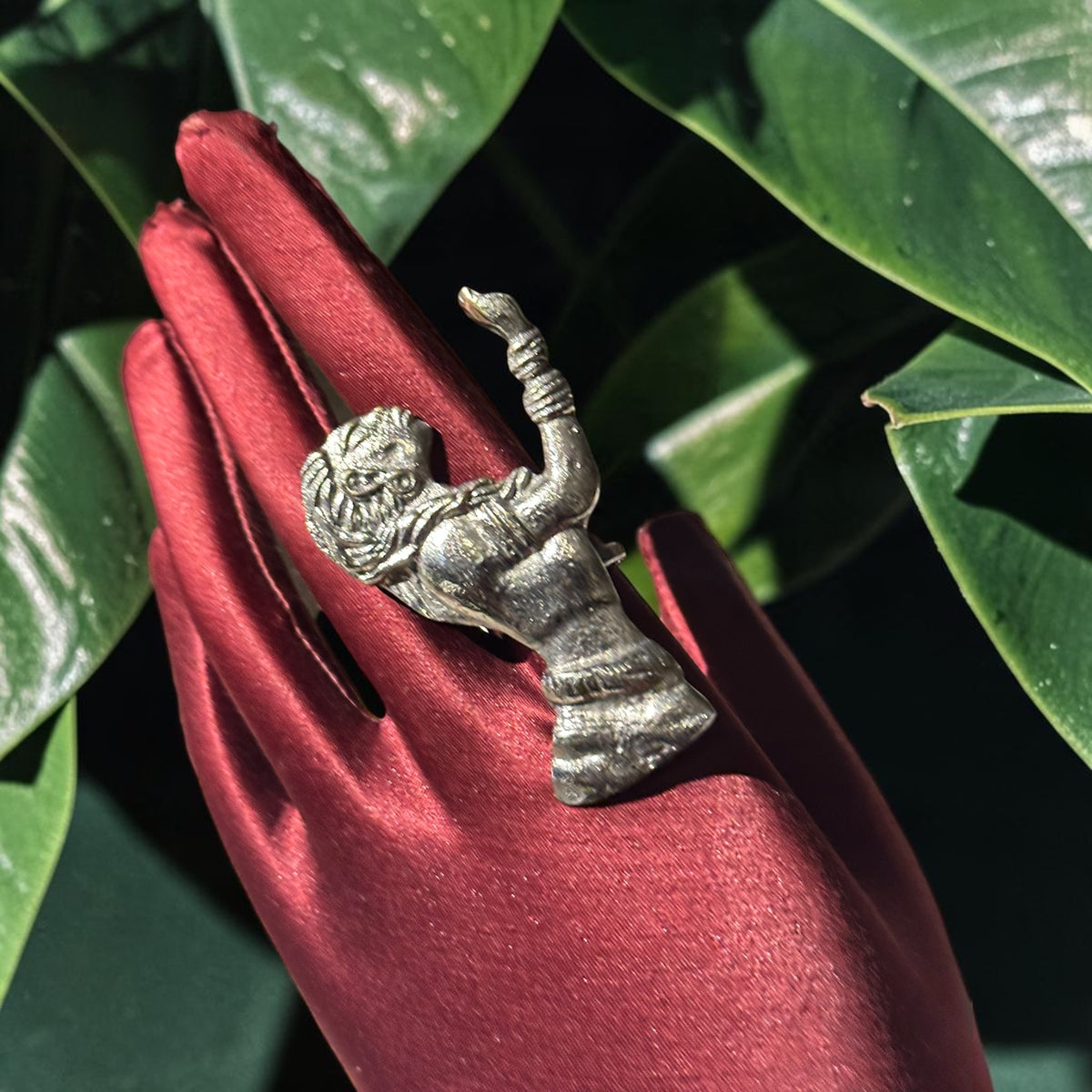 Nia Warrior Silver Ring