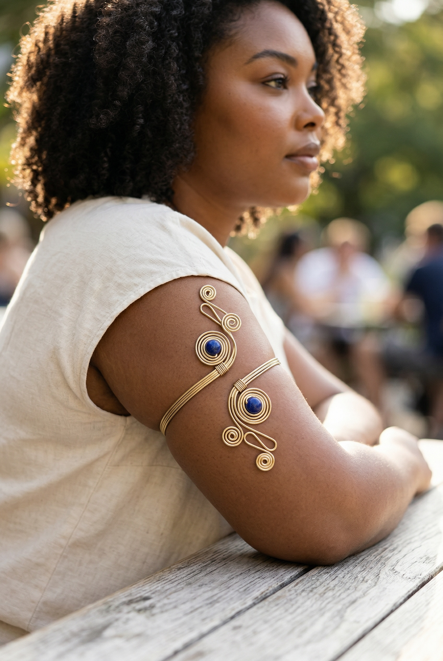 AdornHer Cosmic Balance Arm Cuff