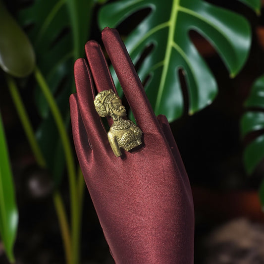 Nefertiti Brass Ring