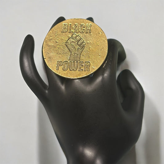 Full Circle Black Power Ring (Exclusive Design)