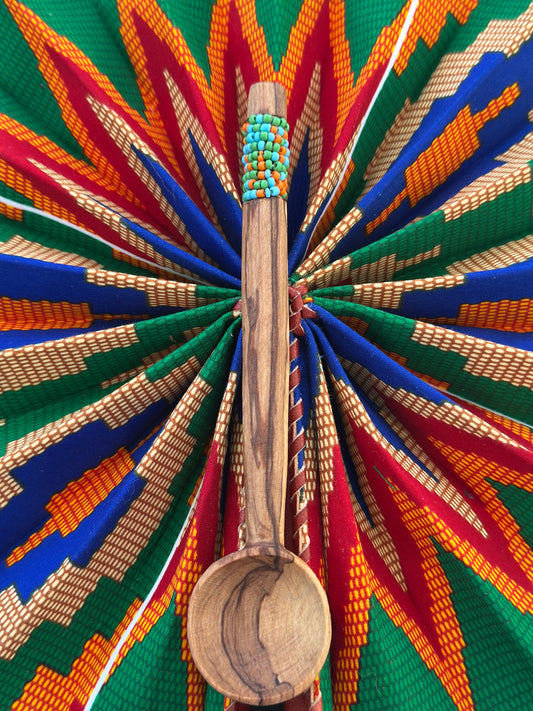 Savanna Sunrise Beaded Spoon