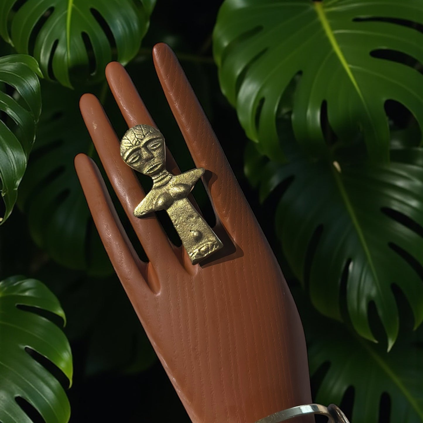 Asante Fertility Brass Ring