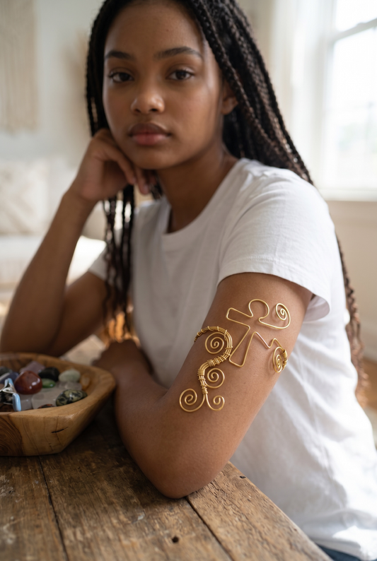 Key of Life Arm Cuff