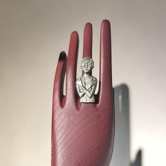 Embrace Silver Ring
