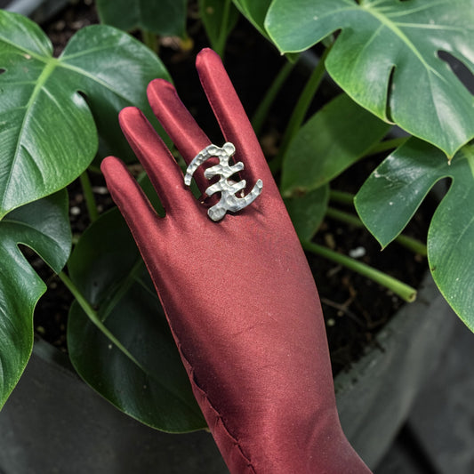 Gye Nyame Silver Ring