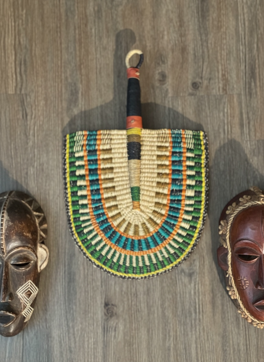 Woven African Fan – 10