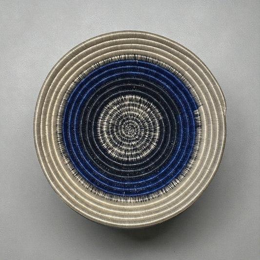 💙 Midnight Lagoon Woven Basket