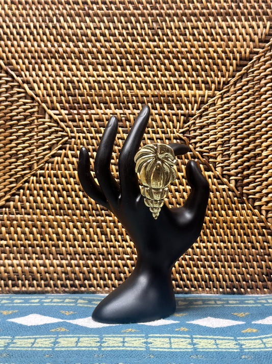 Seed of Life Brass Ring