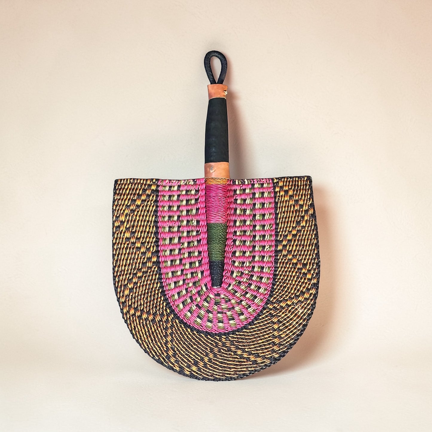 Woven African Fan – 20