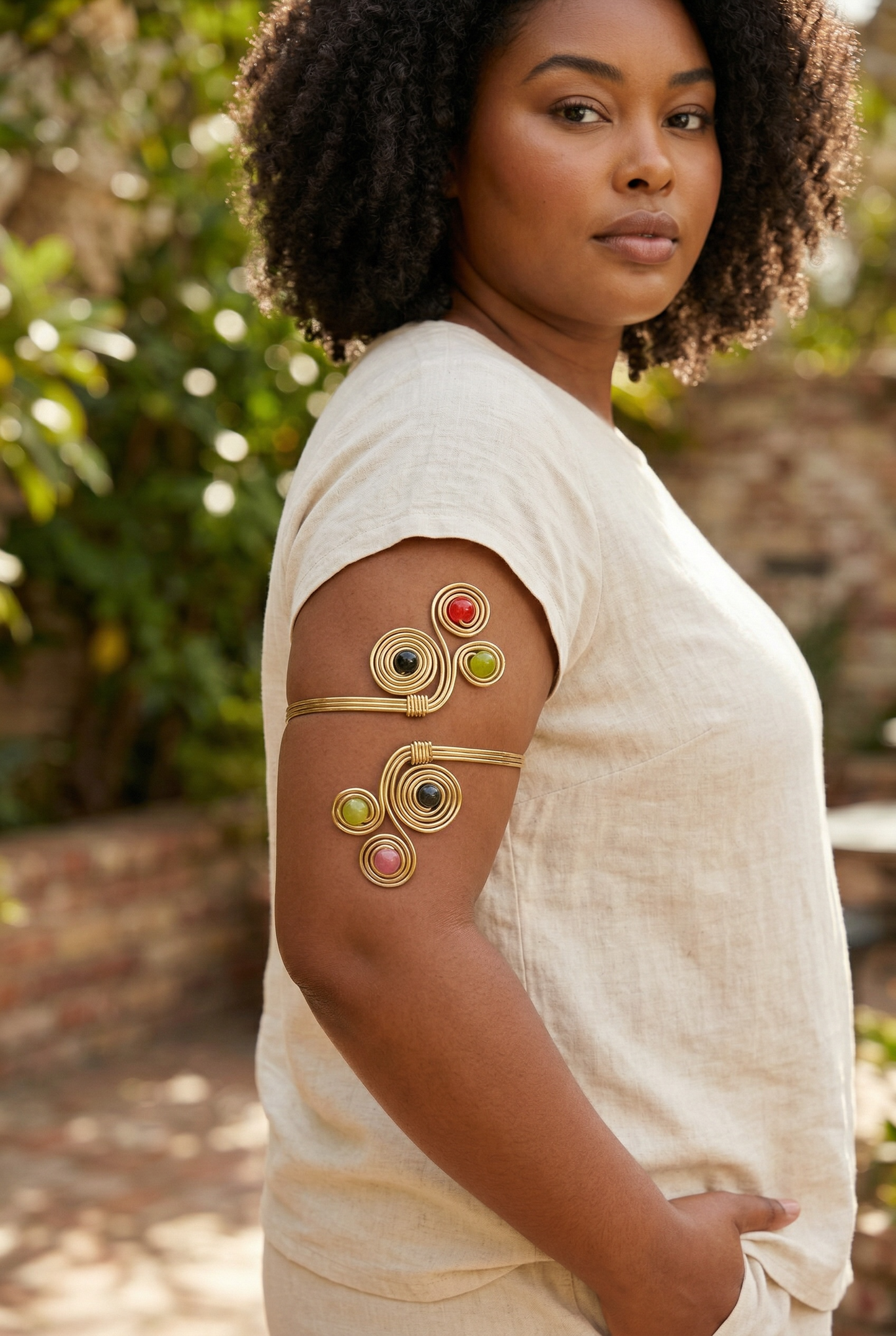 AdornHer Sacred Orbit Arm Cuff