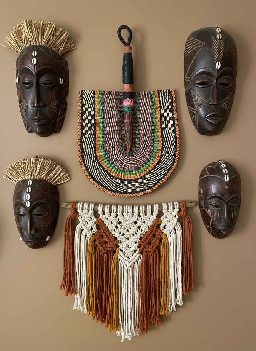 Woven African Fan – 49