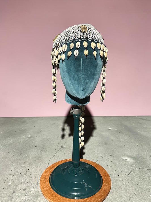 Quiet Spirit Cowrie Shell Headpiece