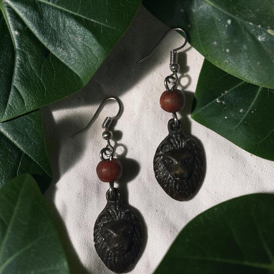 The Spirit That Roars Within Earrings