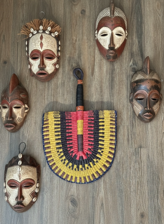 Woven African Fan – 39