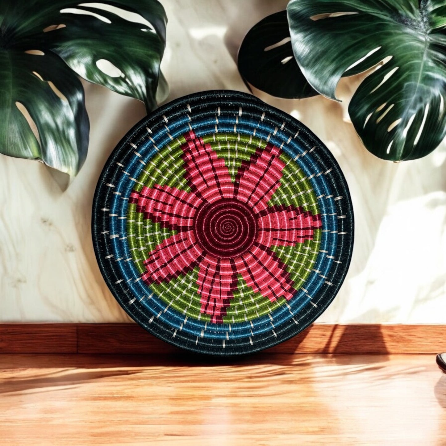 Floral Radiance Wall Mat