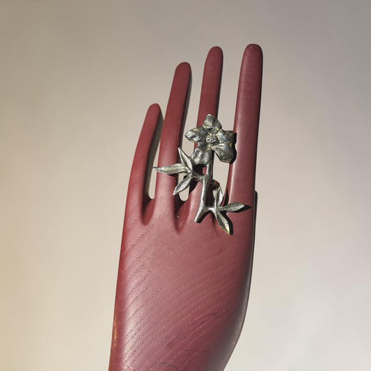 Blooming Heritage Silver Ring
