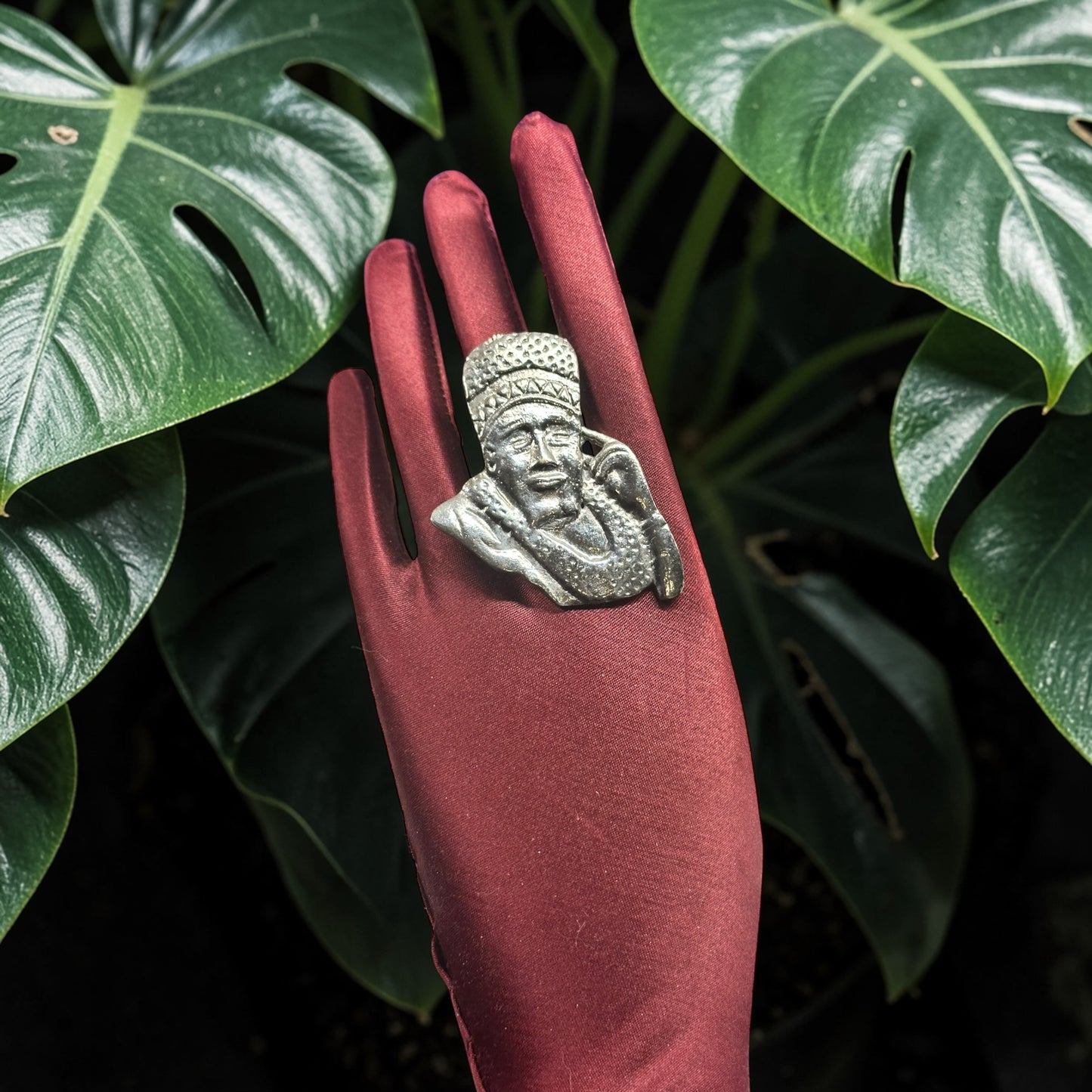 Jomo Kenyatta Silver Ring