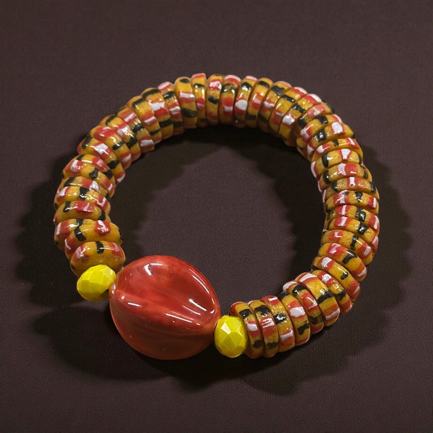 ❤️ “Crimson Bloom” Bracelet