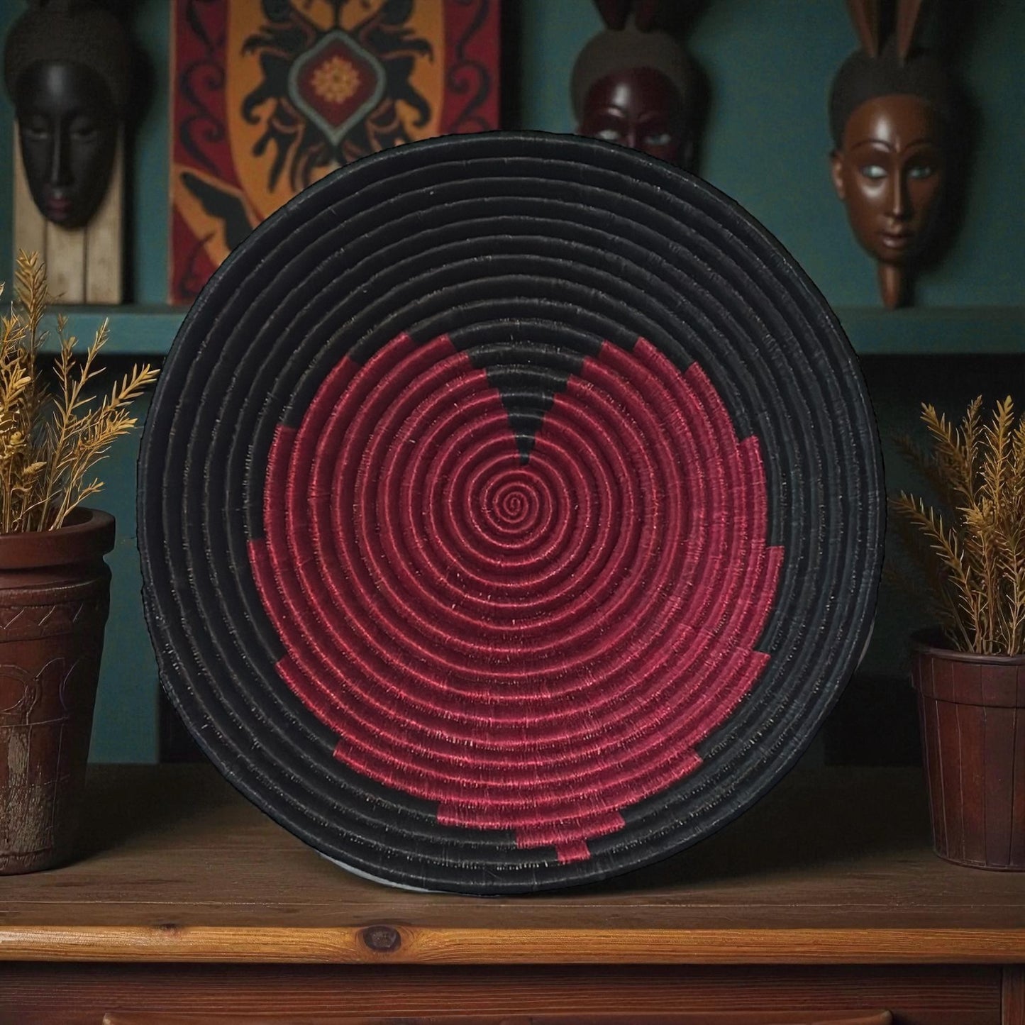 ❤️‍🔥 Heart of Courage Woven Basket