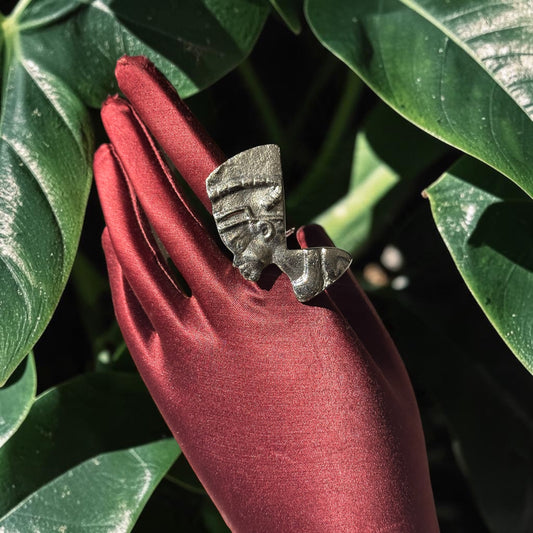 Nefertiti Silver Ring