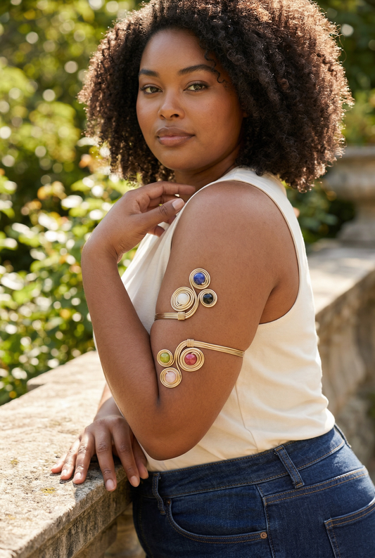 AdornHer Celestial Garden Arm Cuff