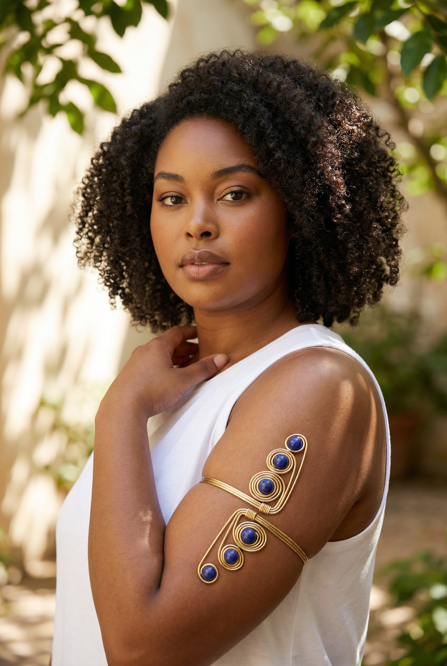 AdornHer Midnight Aura Arm Cuff