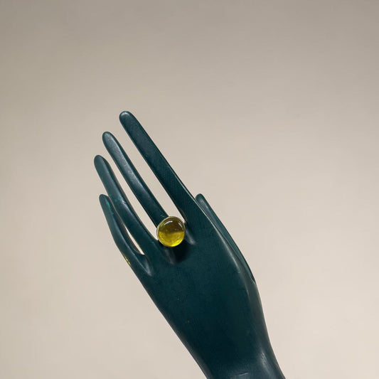 Golden Dew Brass Ring