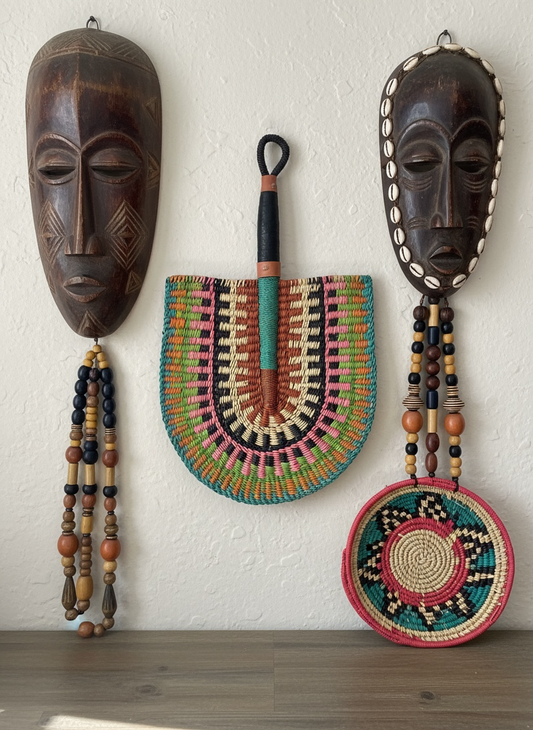 Woven African Fan – 35
