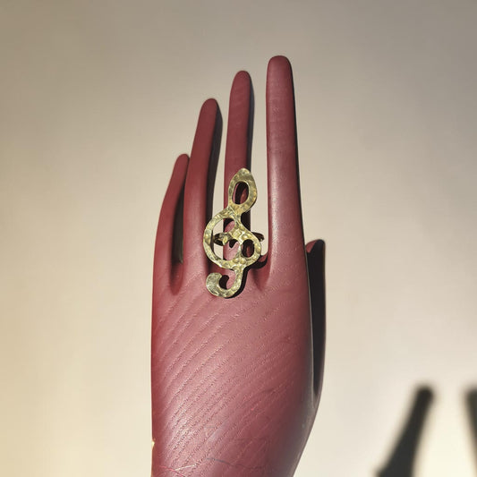 Rhythm Keeper Brass Ring