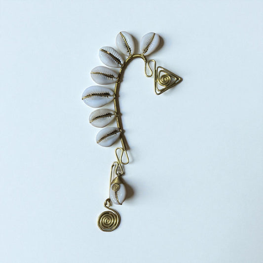 Ancestral Flow Ear Cuff – Right Ear