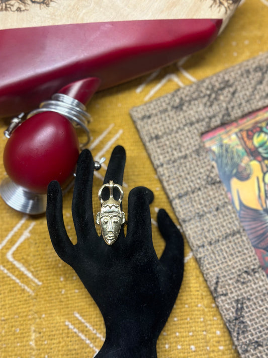 Regal Mask Ring