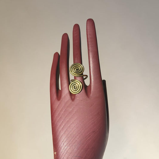 River of Time Brass Ring