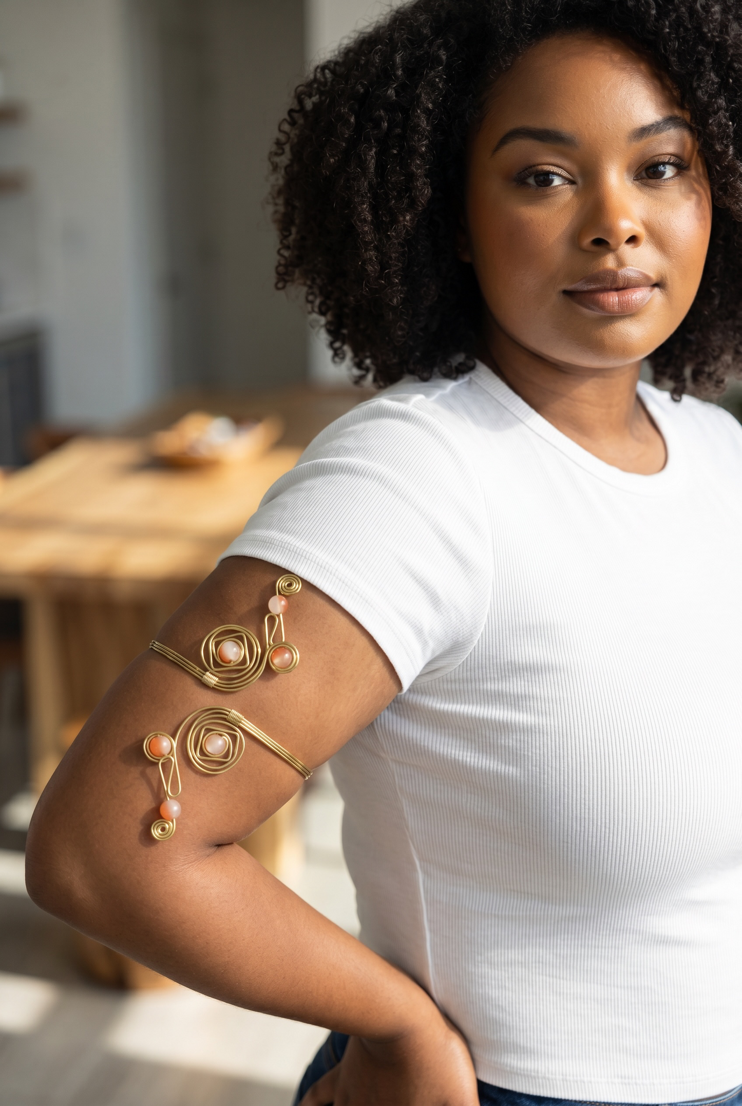 Desert Rose Arm Cuff