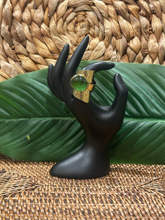 Maji Sea Green Ring