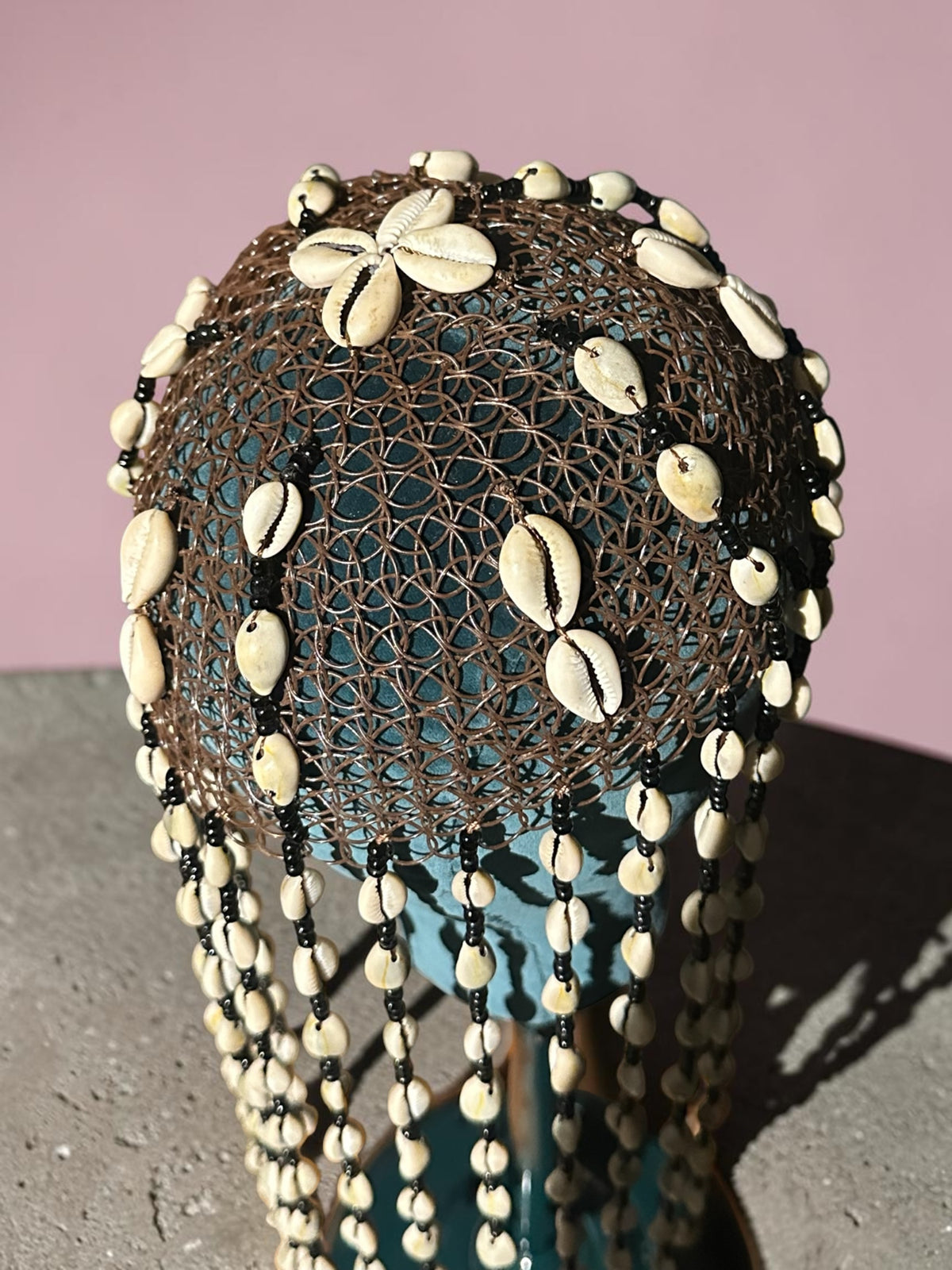 Sacred Bloom Cowrie Shell Headpiece