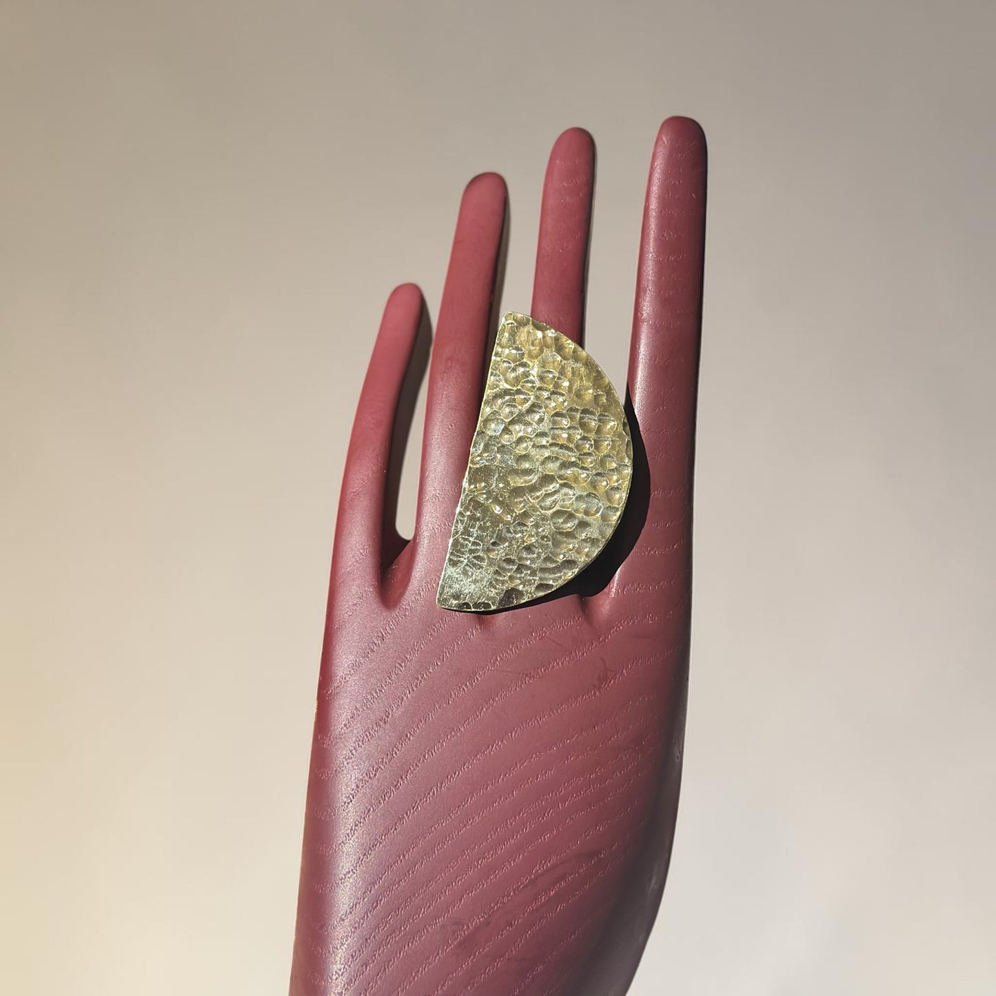 Lunar Horizon Brass Ring