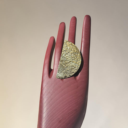 Lunar Horizon Brass Ring