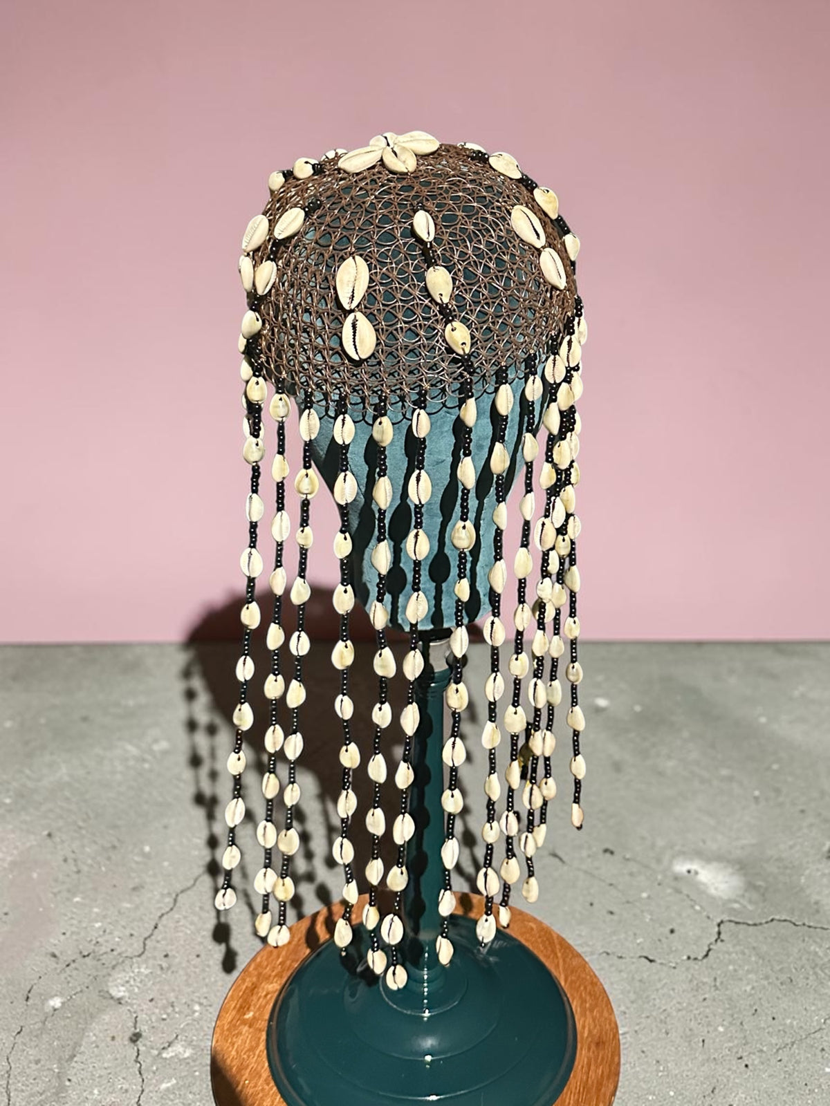 Sacred Bloom Cowrie Shell Headpiece