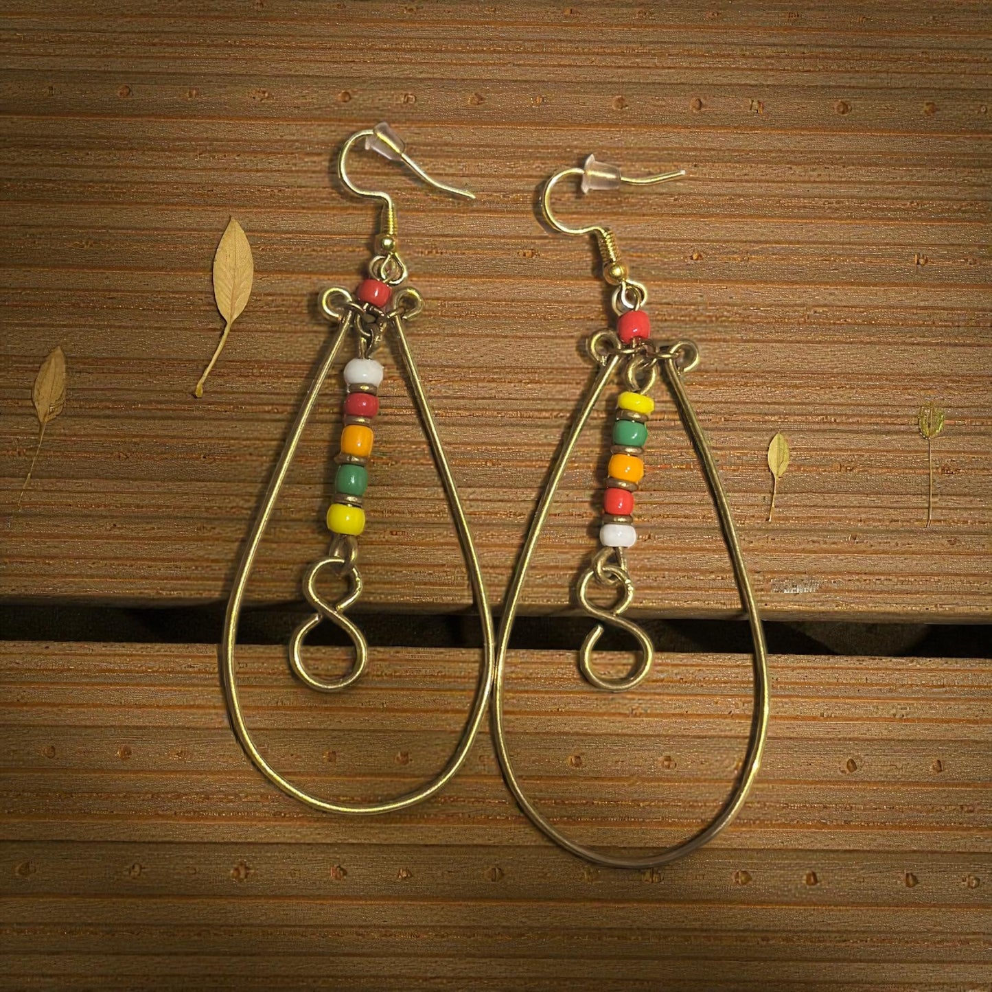 Radiant Harmony Loop Earrings Style 2