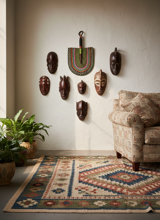 Woven African Fan – 41