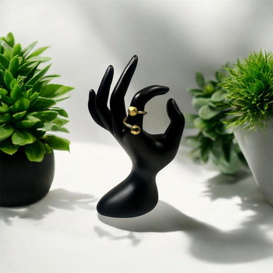 Golden Orbit Hexa Ring