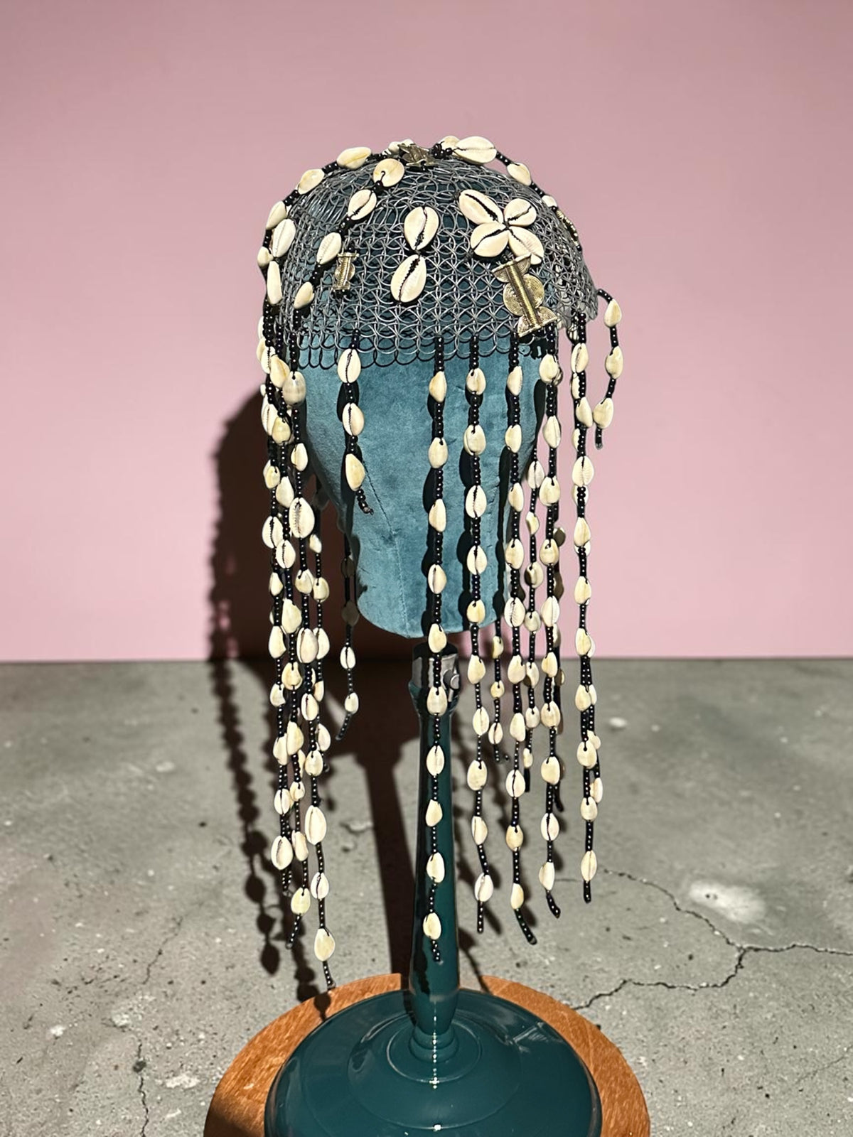 Ancestral Muse Cowrie Shell Headpiece
