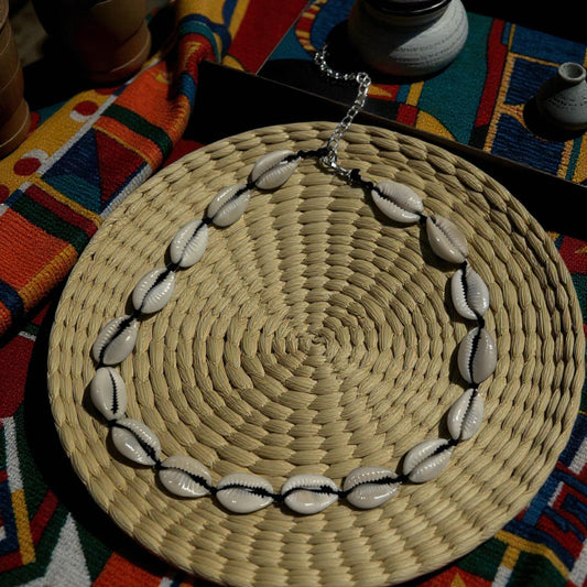 Ocean Empress Cowrie Choker